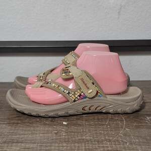Skechers Reggae Mad Swag Women's Sport Sandals Shoes Size 11 Multicolor